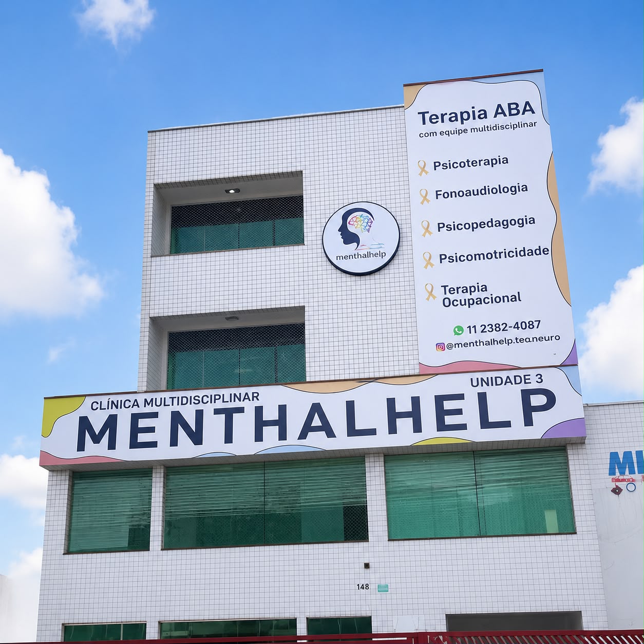Fachada da Unidade Jd. Santa Mena, Guarulhos